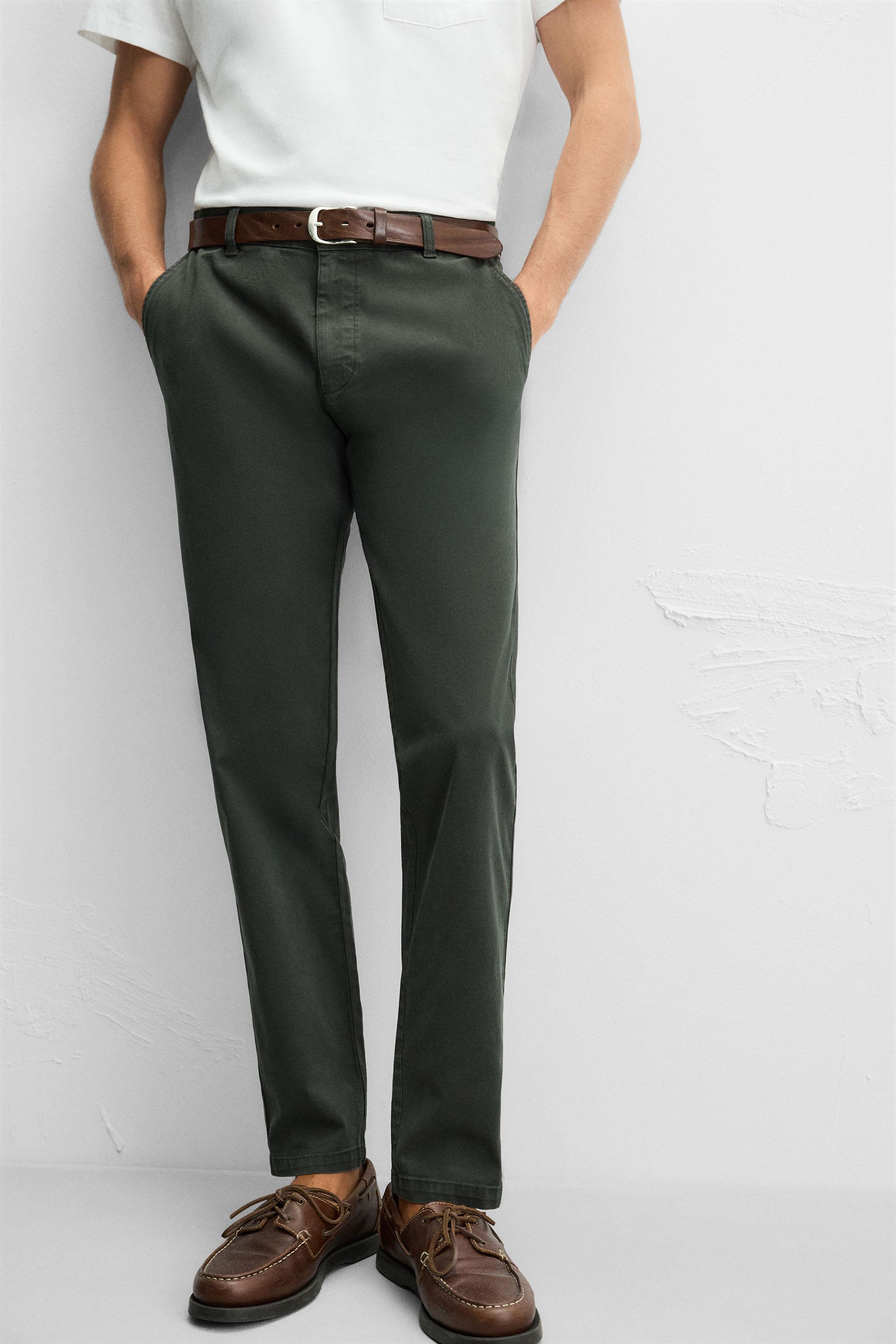 SKINNY CHINO PANTS